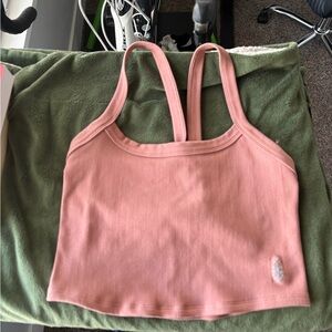 FP Movement by Free People Pink All Clear Tank Top